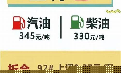 江西油价今日价格表_最新江西汽油油价