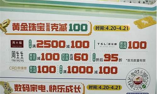 南京各大商场金价活动时间_南京金价查询