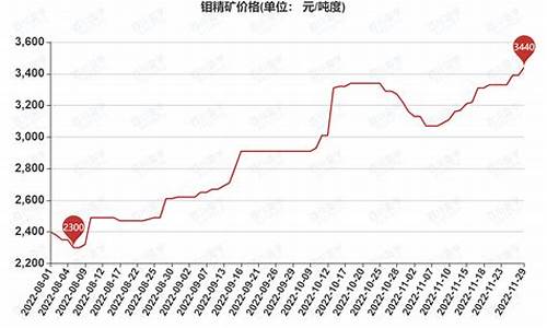 2021钼价格_2019钼金价格