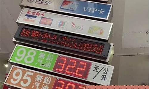 台湾真实油价走势_台湾石油价格行情