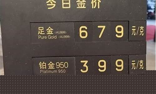 挂牌金价与金店金价_黄金挂牌价是什么意思
