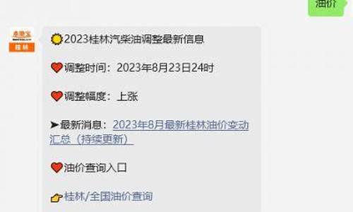 桂林柴油价格查询表最新_桂林柴油价格查询