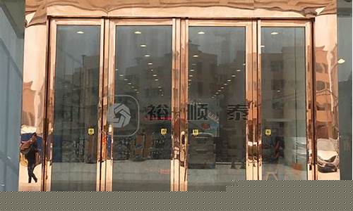 地弹簧门材料_地弹簧门钛金价格表